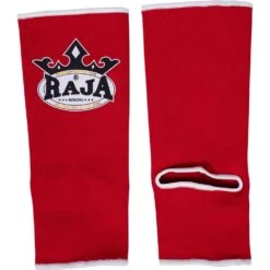 Raja Boxing Red Ankle Guards 8 Raja Boxing Red Ankle Guards -Boxing Gear Shop RBANKG RED 2