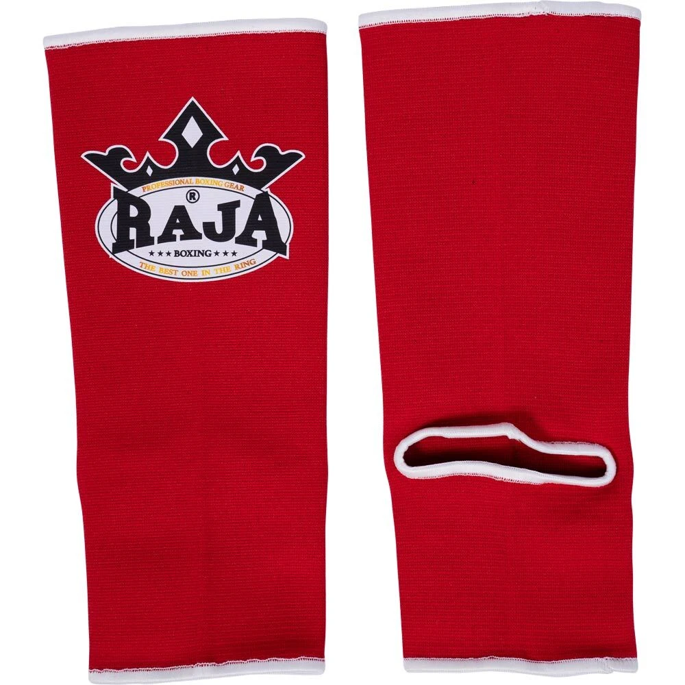 Raja Boxing Red Ankle Guards 5 Raja Boxing Red Ankle Guards - Image 3