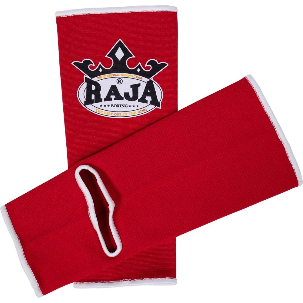 Raja Boxing Red Ankle Guards 6 Raja Boxing Red Ankle Guards - Image 4