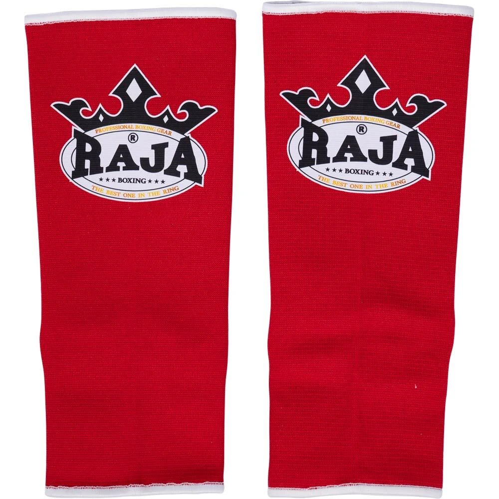 Raja Boxing Red Ankle Guards 3 Raja Boxing Red Ankle Guards