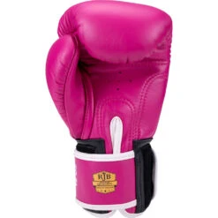 Raja Boxing Standard Pink Velcro Boxing Gloves -Boxing Gear Shop RBGV 1 PNK c 5