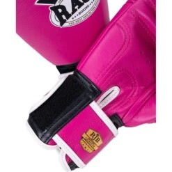 Raja Boxing Standard Pink Velcro Boxing Gloves -Boxing Gear Shop RBGV 1 PNK c 7