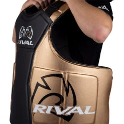 Rival RBP-One Black/Gold Body Protector -Boxing Gear Shop RBP Black Gold 4