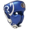 Rival RHG100 Blue/Silver Professional Head Gear -Boxing Gear Shop RHG100 Blue Silver c