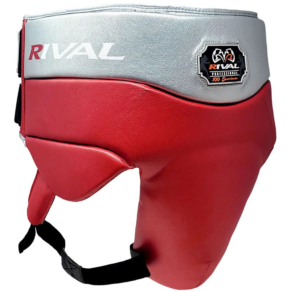 Rival RNFL100 Red/Silver Professional No-Foul Protector 3 Rival RNFL100 Red/Silver Professional No-Foul Protector