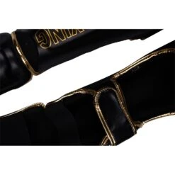 Raja Boxing Black Light Weight Slim Shin Guards -Boxing Gear Shop RSP LS BLK c 4