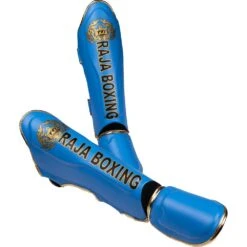 Raja Boxing Sky Blue Light Weight Slim Shin Guards 12 Raja Boxing Sky Blue Light Weight Slim Shin Guards -Boxing Gear Shop RSP LS SBL c 3