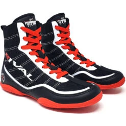 Rival RSX - Future Black White Red Youth Boxing Boots