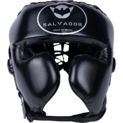Salvador Black Head Gear 9 Salvador Black Head Gear -Boxing Gear Shop SAL SHG BLK c 2