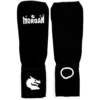 Morgan Sports Black Elastic Shin & Instep Protectors 1 Morgan Sports Black Elastic Shin & Instep Protectors -Boxing Gear Shop SG 1 BLA c