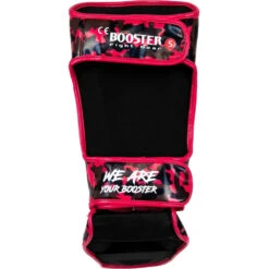 Booster Pink Camo Kids Shin Guards -Boxing Gear Shop SG YTH PKCAMO c 3