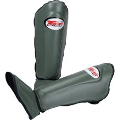 Twins Slim-Fit Olive Shin Guards