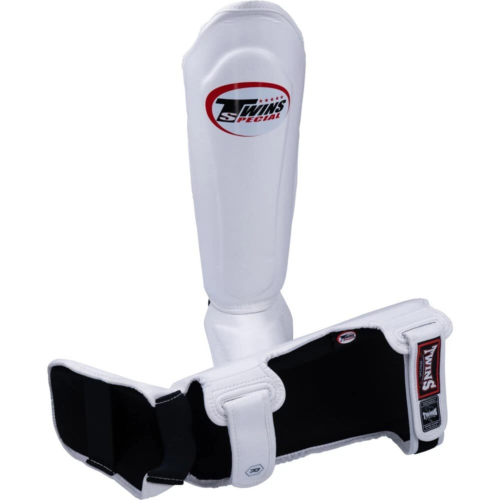 Twins Slim-Fit White Shin Guards 4 Twins Slim-Fit White Shin Guards - Image 2