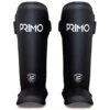 Primo Black Classic Shin Guards -Boxing Gear Shop SHG BLK c