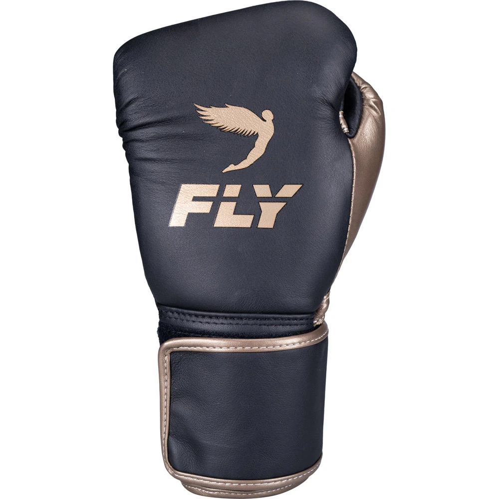 Fly Boxing Black/Gold Superloop Boxing Gloves 6 Fly Boxing Black/Gold Superloop Boxing Gloves - Image 4