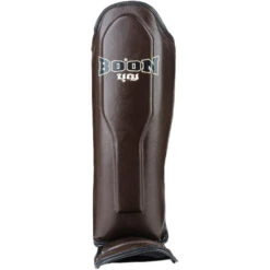 Boon Brown Shin Pads 12 Boon Brown Shin Pads -Boxing Gear Shop SPSBR c 3
