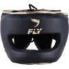 Fly Boxing Superbar Black/Matt Gold Headgear 1 Fly Boxing Superbar Black/Matt Gold Headgear -Boxing Gear Shop SUPBAR BG c
