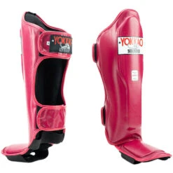 Yokkao Matrix Hot Pink Kids Shin Guards -Boxing Gear Shop SYGLK X 19 c 2