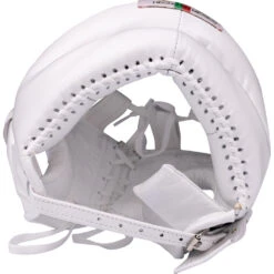 Boxeo TM White Head Gear -Boxing Gear Shop TMHG WHT 6