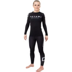 Tatami Katakana Black Womens Leggings -Boxing Gear Shop TT KL LEGG WK c 2