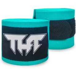 Tuff Elasticised Mint Green Hand Wraps
