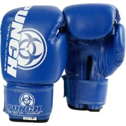 Boxing Gear Shop 12 Punch Urban V30 Blue 4oz Kids Boxing Gloves