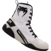 Venum Elite White/Black Boxing Shoes -Boxing Gear Shop VENUM 03681 210 c