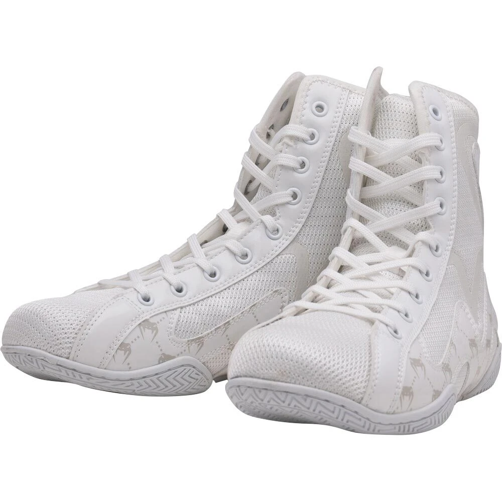 Venum Monogram Off White Boxing Shoes 4 Venum Monogram Off White Boxing Shoes - Image 2