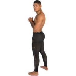 Venum Santa Muerte Dark Side Black/Brown Spats -Boxing Gear Shop VENUM 04803 124 c 2