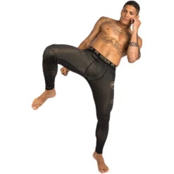 Venum Santa Muerte Dark Side Black/Brown Spats -Boxing Gear Shop VENUM 04803 124 c 3