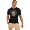 Venum Santa Muerte Dark Side Black/Brown Tee 2 Venum Santa Muerte Dark Side Black/Brown Tee -Boxing Gear Shop VENUM 04804 124 c