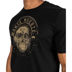 Venum Santa Muerte Dark Side Black/Brown Tee -Boxing Gear Shop VENUM 04804 124 c 6