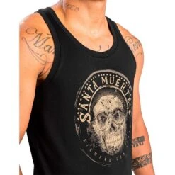 Venum Santa Muerte Dark Side Black/Brown Tank Top 11 Venum Santa Muerte Dark Side Black/Brown Tank Top -Boxing Gear Shop VENUM 04805 124 c 4