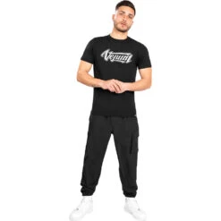 Venum Absolute 2.0 Black/Silver Tee -Boxing Gear Shop VENUM 04927 128 c 2