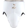 Fly Boxing Wraith White/Matt Gold Groinguard -Boxing Gear Shop WRTHGR WG c
