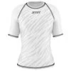 Jitsy Club Zaps Ranked White Short Sleeve Womens Rash Guard 2 Jitsy Club Zaps Ranked White Short Sleeve Womens Rash Guard -Boxing Gear Shop ZAPRGWF c